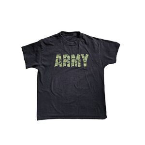 y2k grunge army t-shirt